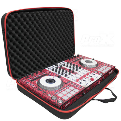 ProX XB-DJCM - ZeroG Ultra Lightweight Hard Shell DJ Controller Shoulder Strap Bag for Pioneer DDJ-RX SX3 S1 and Numark Mixstream Pro Mixdeck.