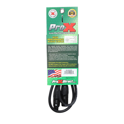 ProX XC-MIC05 - 5 Ft. Balanced XLR-F to XLR-M High Performance Microphone Cable