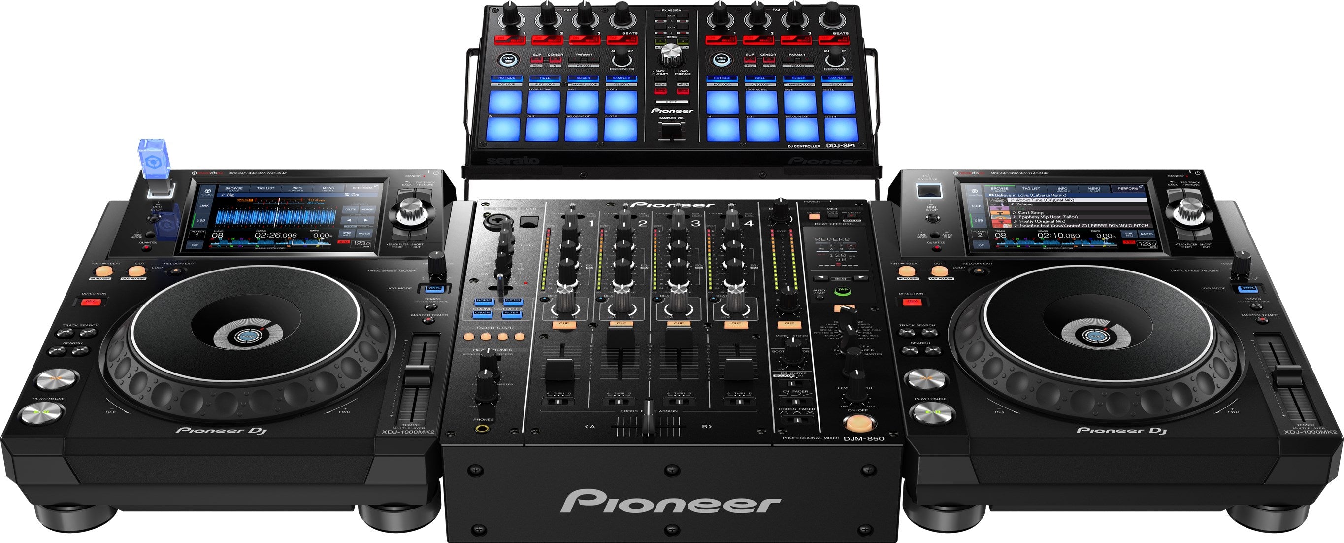 Pioneer DJ XDJ-1000MK2 - Digital Performance Multi Player with 7" Touch Screen