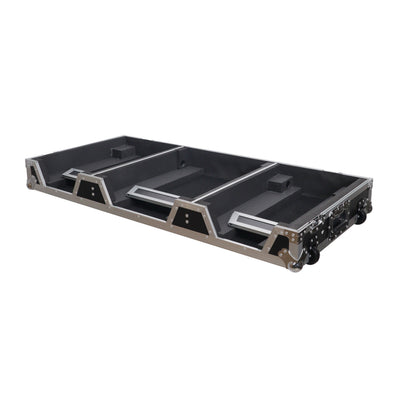 ProX XS-CDJ3KA9W - ATA Flight Case for Pioneer CDJ 3000 Player and DJM A9 4 Channel DJ Mixer with Wheels