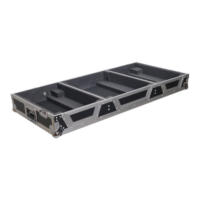ProX XS-CDJ3KA9W - ATA Flight Case for Pioneer CDJ 3000 Player and DJM A9 4 Channel DJ Mixer with Wheels