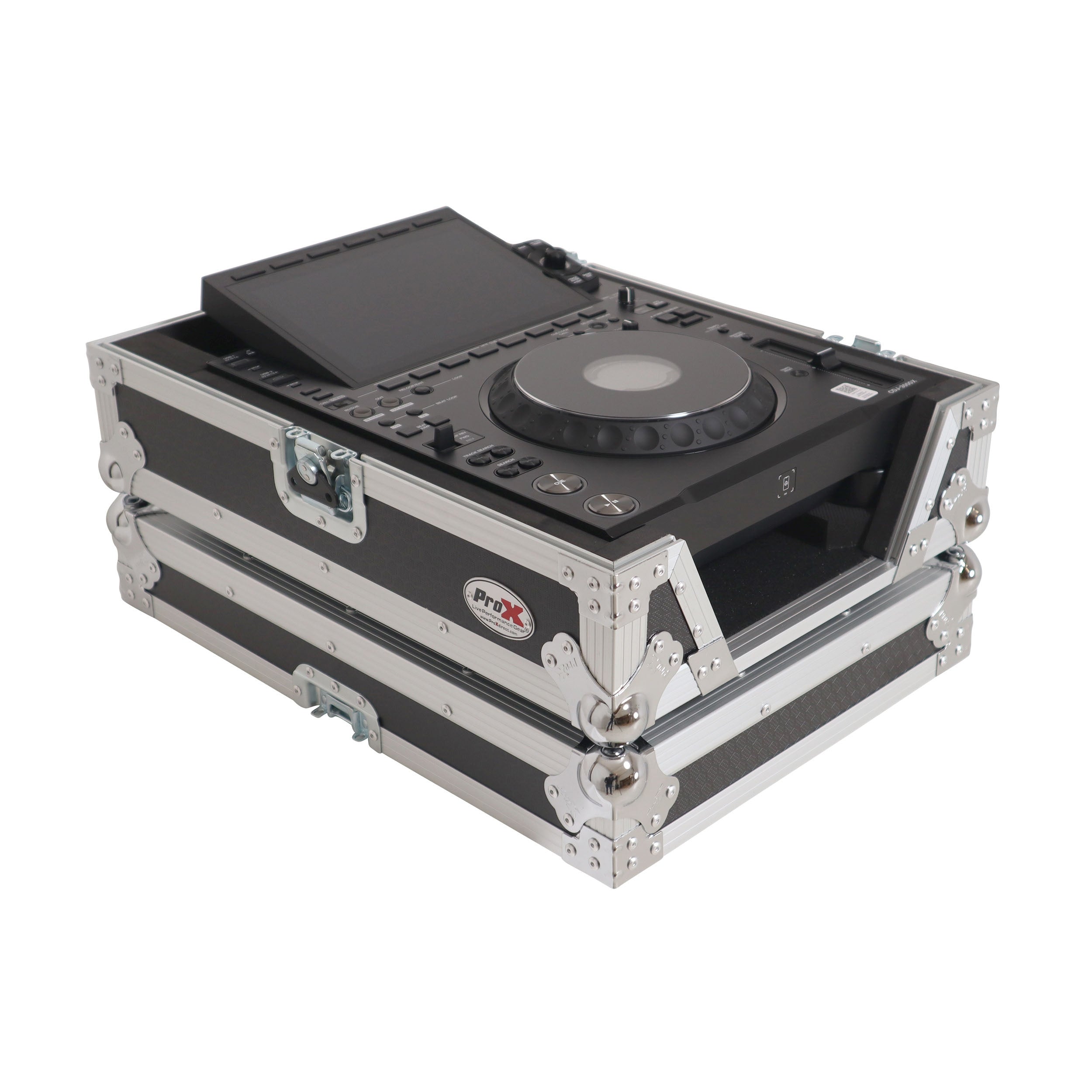 ProX XS-CDX - ATA Flight Case for AlphaTheta CDJ-3000X Pioneer CDJ-3000 DJ Media Player with Heavy-Duty Protection