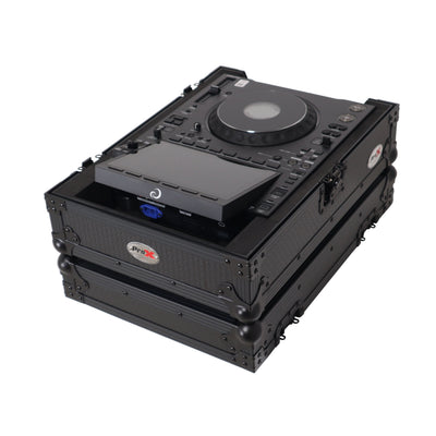 ProX XS-CDXBL - Black ATA Flight Case for AlphaTheta CDJ-3000X Pioneer CDJ-3000 DJ Media Player with Heavy-Duty Protection