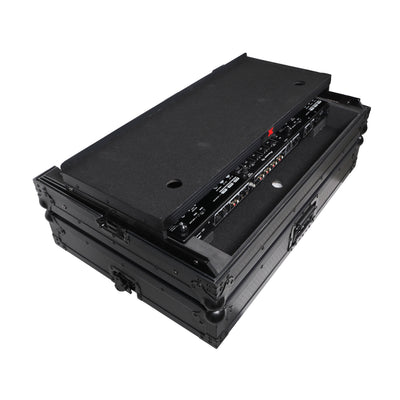 ProX XS-FLX10LTBL - Pioneer DDJ-FLX10 or DDJ-GRV6 with Sliding Laptop Shelf ATA Flight Style Road Case Black Finish Slim Case