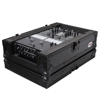 ProX XS-M11BL - ATA Flight Style Universal Road Case for Pioneer DJM S11 RANE SEVENTY 70 SEVENTY 72 MK2 Black Finish