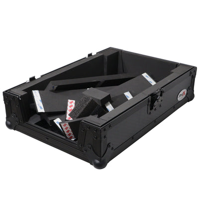 ProX XS-M11BL - ATA Flight Style Universal Road Case for Pioneer DJM S11 RANE SEVENTY 70 SEVENTY 72 MK2 Black Finish