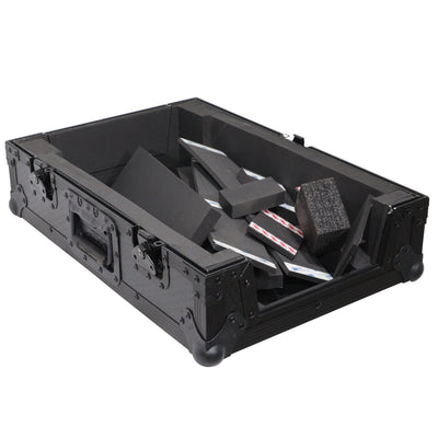 ProX XS-M11BL - ATA Flight Style Universal Road Case for Pioneer DJM S11 RANE SEVENTY 70 SEVENTY 72 MK2 Black Finish