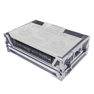 ProX XS-OPUSQUAD W - ATA Flight Style Road Case For Pioneer DJ OPUS-QUAD DJ Controller with 1U Rack Space and Wheels