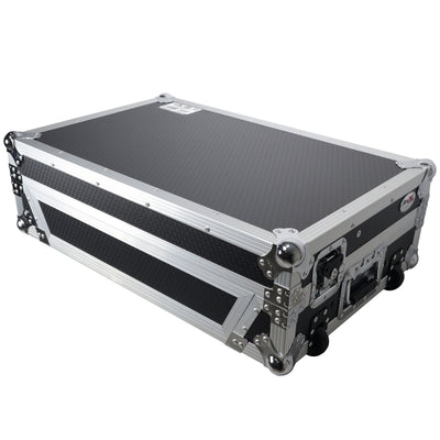 ProX XS-RANEONE WLT - Flight Case For RANE ONE DJ Controller with Sliding Laptop Shelf, 1U Rack, and Wheels
