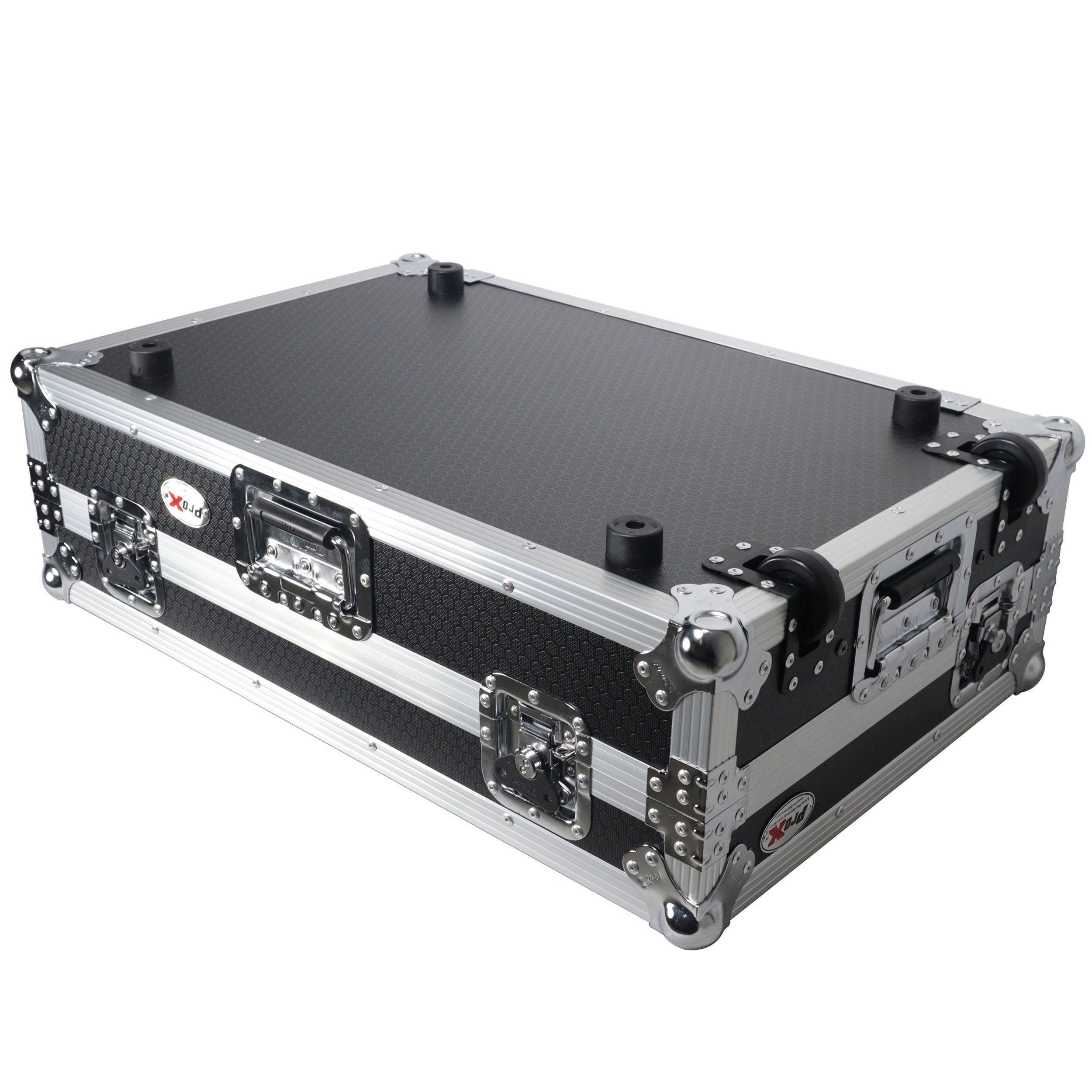 ProX XS-RANEONE WLT - Flight Case For RANE ONE DJ Controller with Sliding Laptop Shelf, 1U Rack, and Wheels