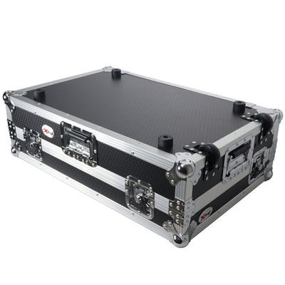 ProX XS-RANEONE WLT - Flight Case For RANE ONE DJ Controller with Sliding Laptop Shelf, 1U Rack, and Wheels