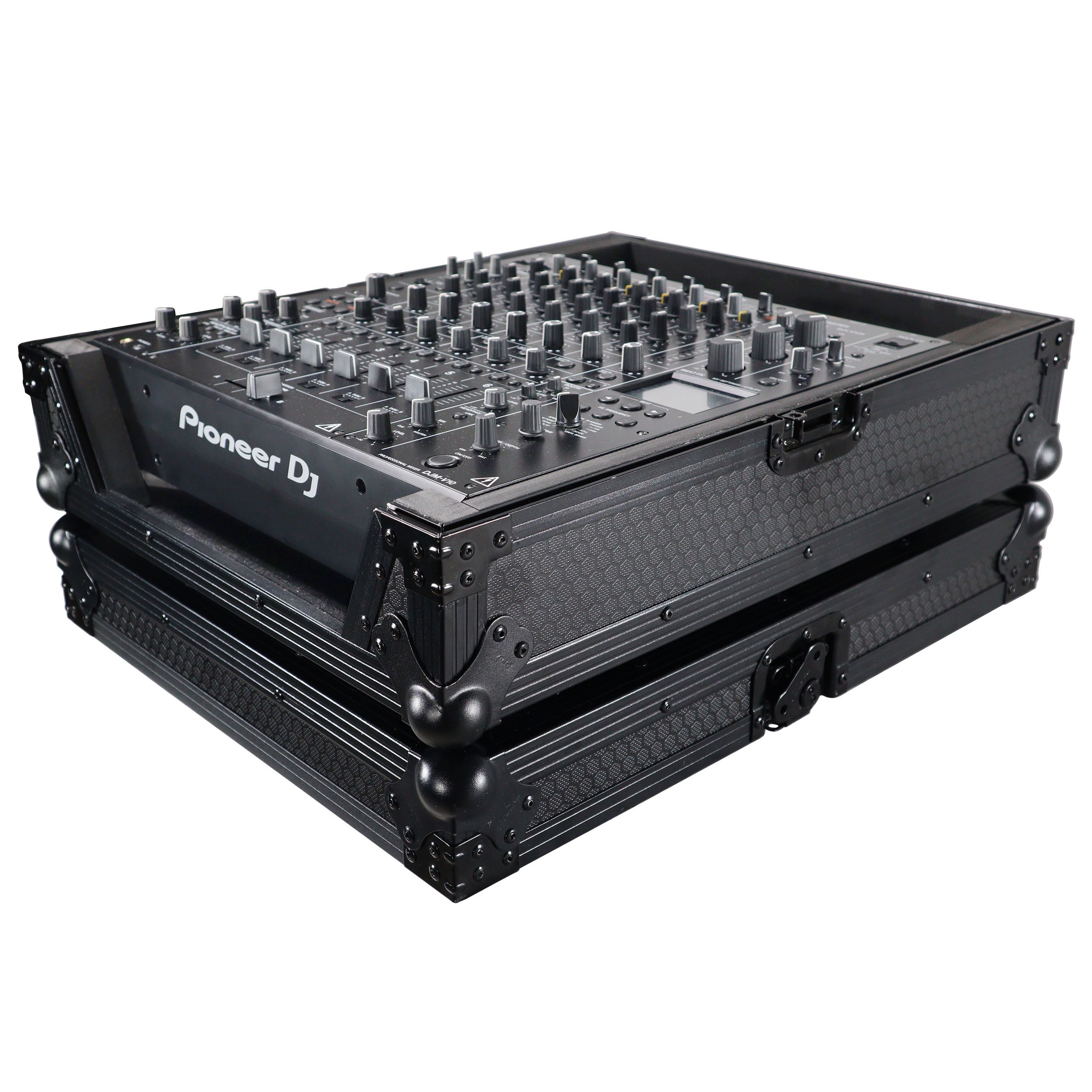 ProX XS-DJMV10A9BL - ATA Style Flight Road Case for Pioneer DJM-A9 DJM V10 DJ Mixer Black Finish