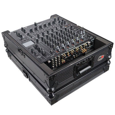 ProX XS-DJMV10A9BL - ATA Style Flight Road Case for Pioneer DJM-A9 DJM V10 DJ Mixer Black Finish