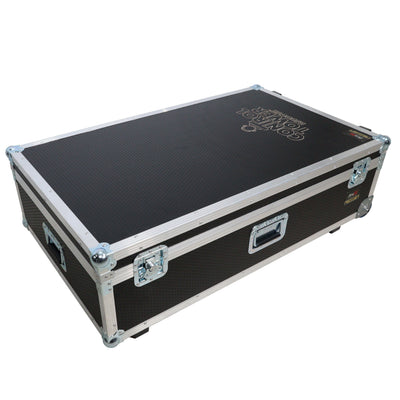 ProX XZF-DJCTWCASE - Control Tower DJ Podium with Road Cases for Pioneer DDJ-REV7 XDJ-XZ FLX10 RANE Four (White)