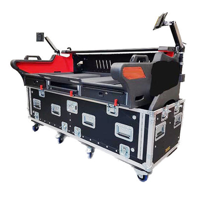 ProX Flip-Ready Easy Retracting Hydraulic Lift Case for Yamaha PM7-10 Rivage Console by ZCase®