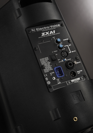 Electro-Voice ZXA1-90B-120V - 800W, 8" 2-Way Powered Full-Range Speaker