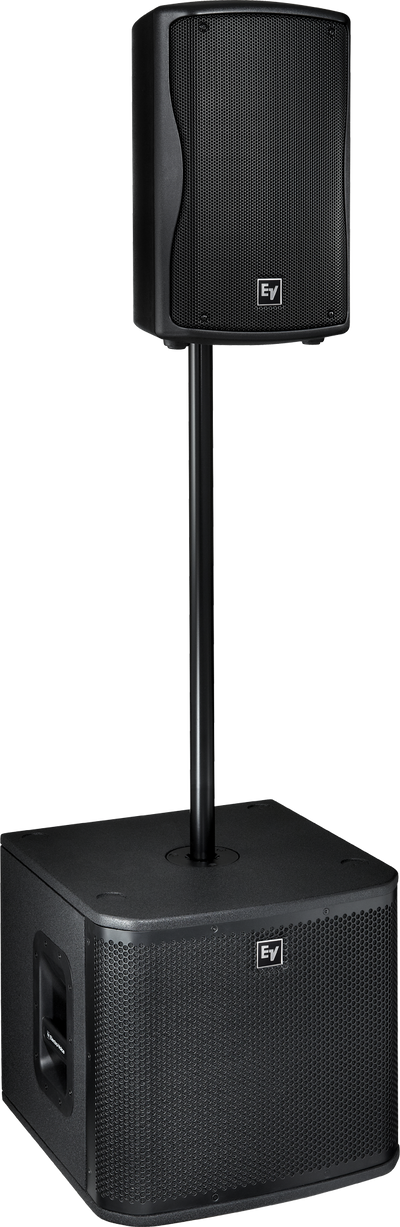Electro-Voice ZXA1-90B-120V - 800W, 8" 2-Way Powered Full-Range Speaker