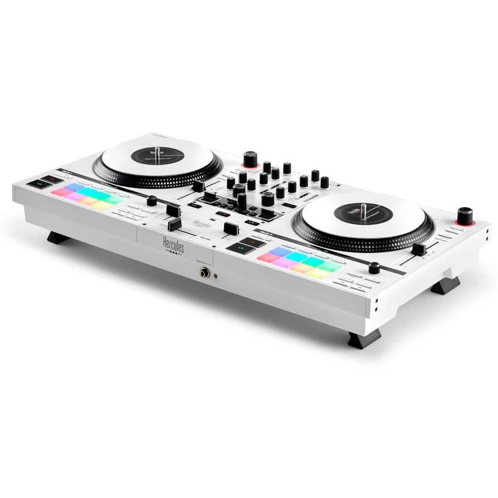 Hercules DJ Control Inpulse T7 - 2-Channel DJ Controller (White