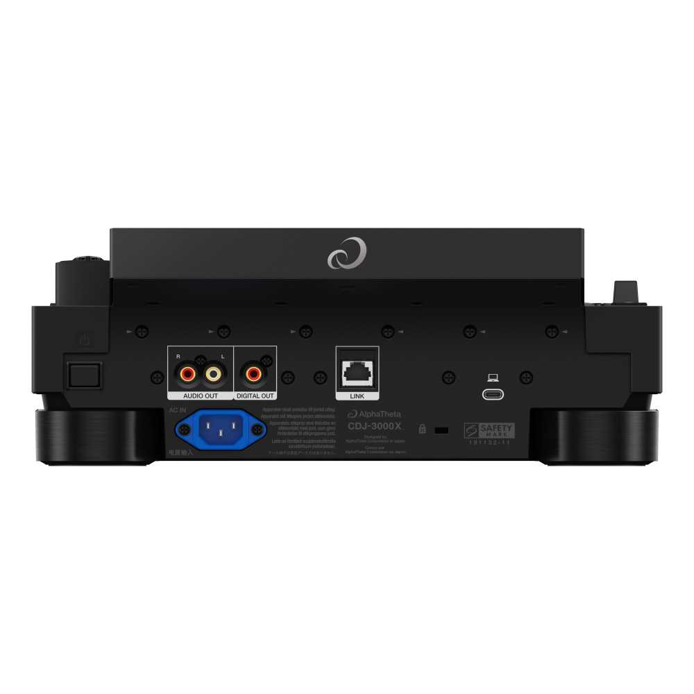 AlphaTheta CDJ-3000X - Flagship DJ Player @ The DJ Hookup