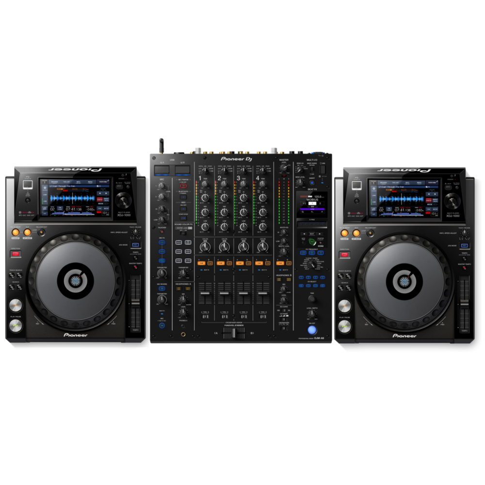 Pioneer DJ DJM-A9 + 2x Pioner DJ XDJ-1000MK2 Bundle @ The DJ Hookup