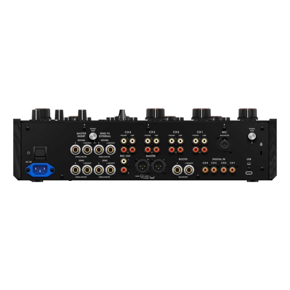 AlphaTheta euphonia - Professional 4-channel Rotary Mixer @ The DJ