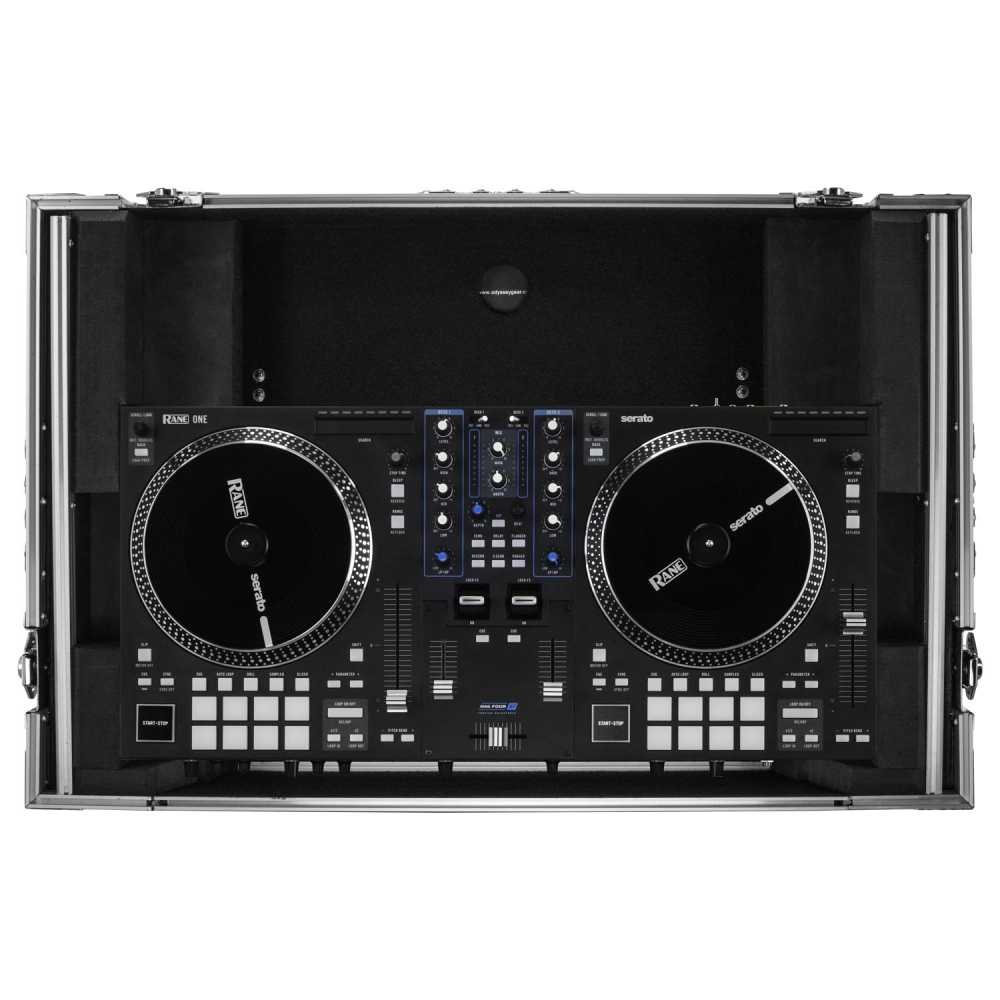 FJ1 DJコントローラー A4サイズ ブラック A4サイズに、DJに必要