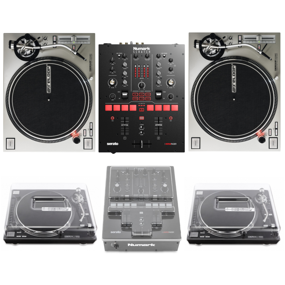 Sammenligne Omgivelser sorg Numark Scratch + 2x Reloop RP-7000 MK2 Turntables Bundle @ The DJ Hookup