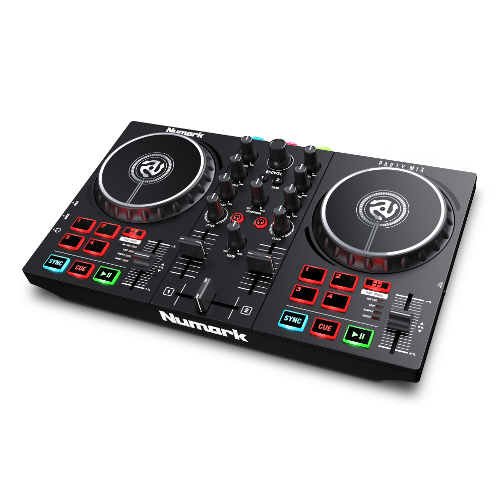 Numark Party Mix II - DJ Controller with Built-In Light Show