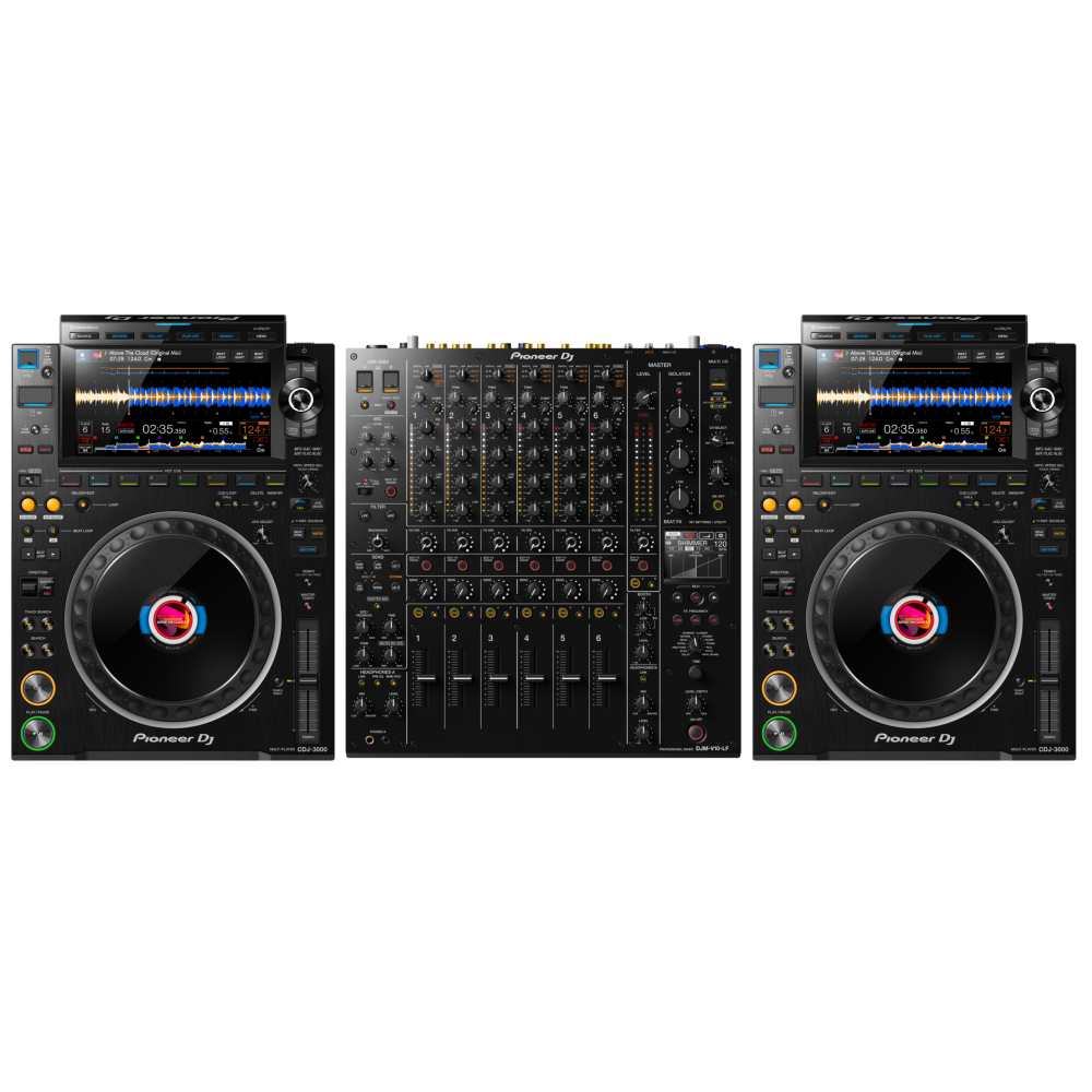 Pioneer DJ CDJ-3000 DJ DJM-V10-LF @ The DJ Hookup