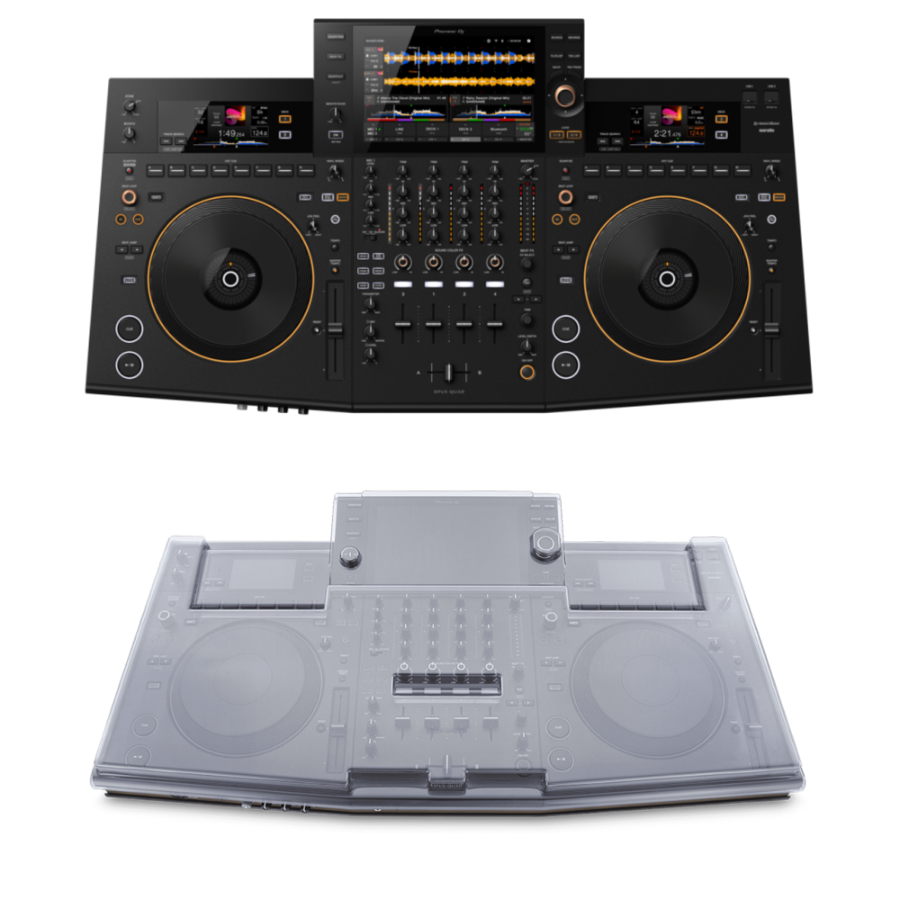 Pioneer DJ OPUS-QUAD + Decksaver DS-PC-OPUSQUAD Cover Bundle @ The