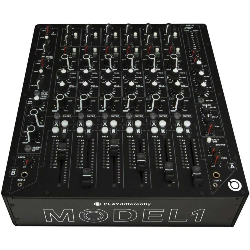PLAYdifferently Model 1 - 6-Channel DJ Mixer @ The DJ Hookup