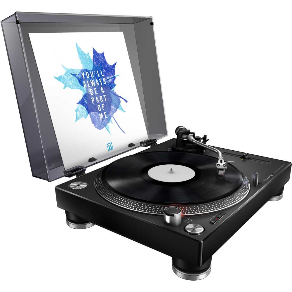 Pioneer DJ PLX-500 - Pre-Amp'd Direct Drive Turntable + USB (Black