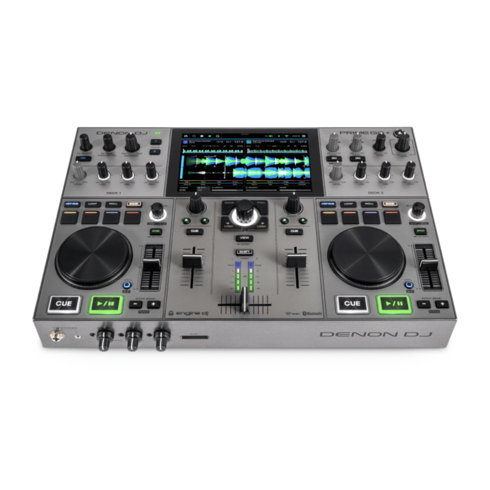 【美品】Denon DJ Prime GO Decksaver付 Amazon.com: Denon DJ PRIME GO – Portable DJ Controller and Mixer
