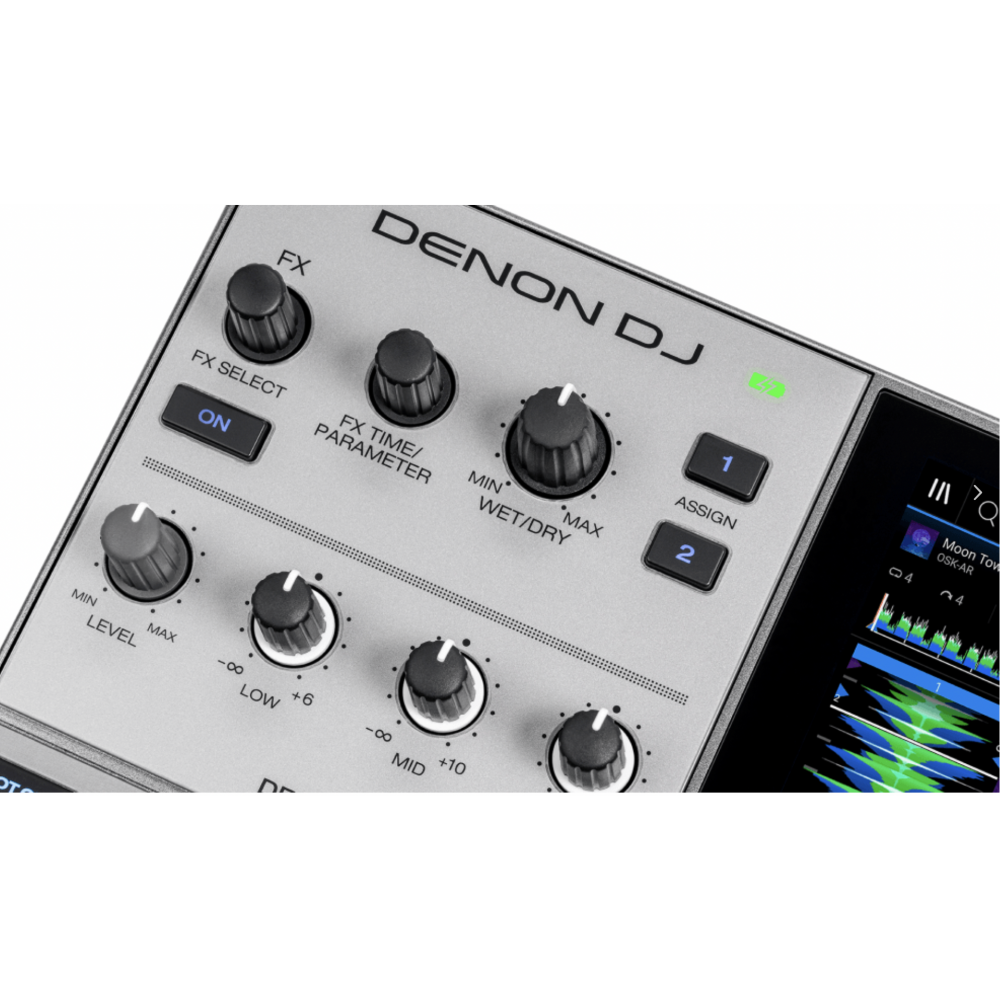 Denon DJ Prime Go+ - Rechargeable Battery-powered, Standalone DJ