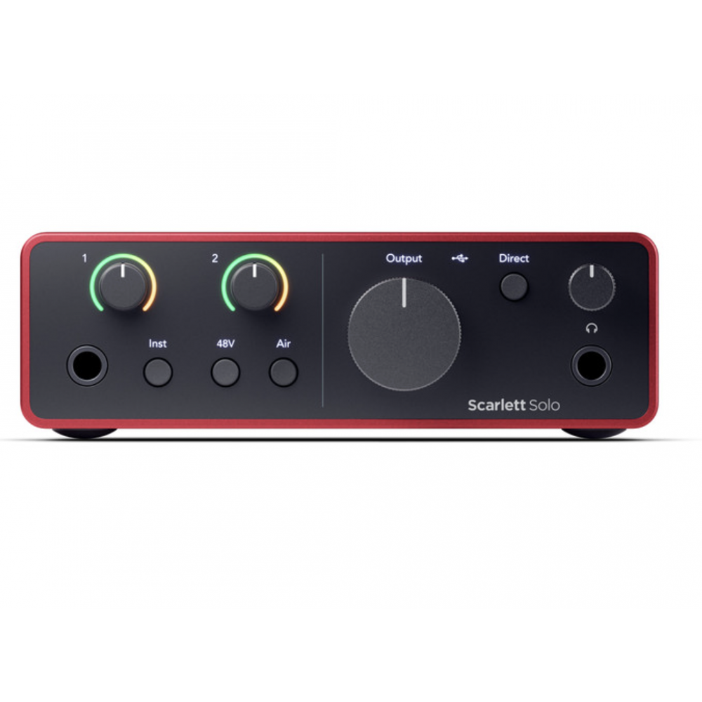 DTM・DAW Focusrite scarlett solo gen2 Focusrite 2nd Generation Scarlett Solo USB Audio Interface