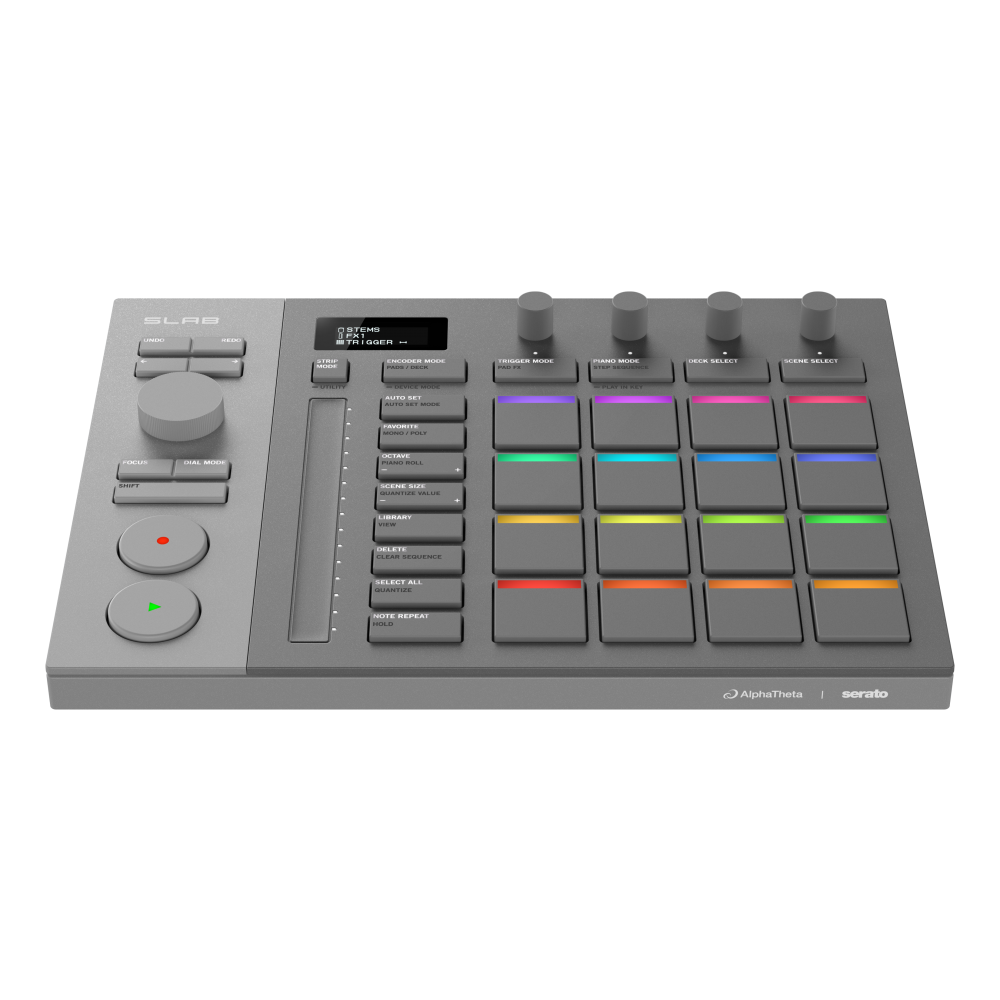 AlphaTheta SLAB - Music Production Controller optimized for Serato