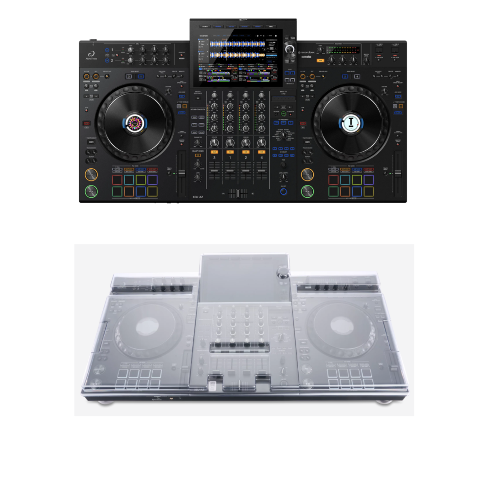 AlphaTheta XDJ-AZ + Decksaver DS-PC-XDJAZ Cover Bundle @ The DJ Hookup