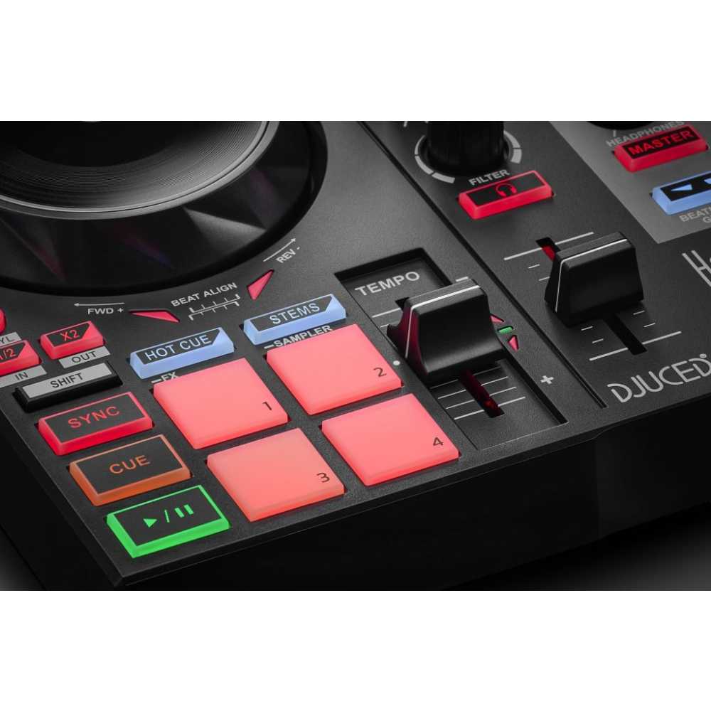 Hercules DJ Control Inpulse 200 MK2 - 2-Channel DJ Controller for