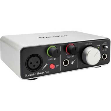 DJ機材 Focusrite iTrack Solo Focusrite iTrack Solo (Lightning) Audio Interface [Open Box