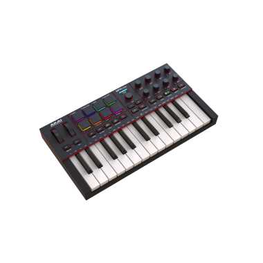 Akai MPK Mini IV - Compact Keyboard and PAD/MIDI Controller (Black