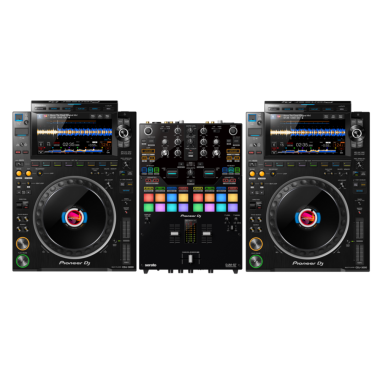 Pioneer DJ CDJ-3000 + Pioneer DJ DJM-S7 Bundle @ The DJ Hookup