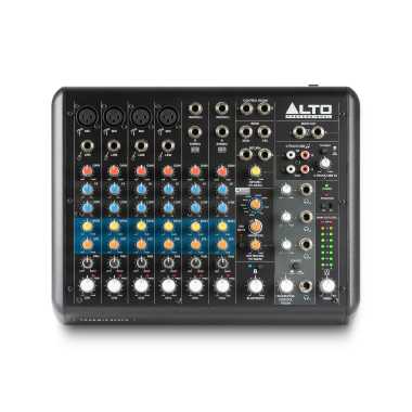 AAlto TrueMix 800FX - 8-Channel Compact Mixer with USB, Bluetooth