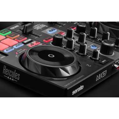 Hercules DJ Control 200 DJコントローラー Portable USB DJ controller with Beatmatch Guide and DJ software.