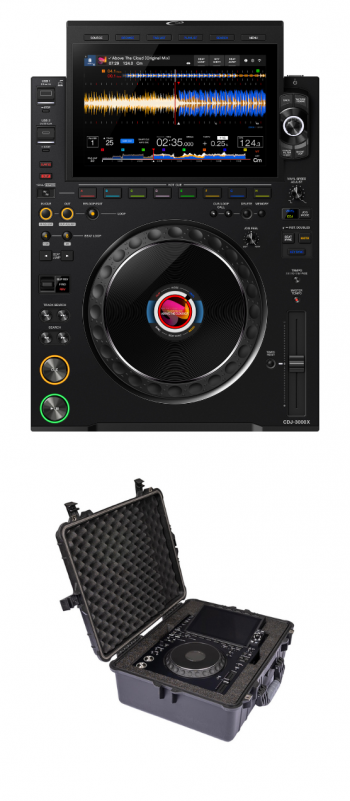AlphaTheta CDJ-3000X + Headliner HL14000 Case Bundle