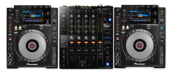 Pioneer DJ CDJ-900 Nexus + Pioneer DJ DJM-750MK2 Bundle