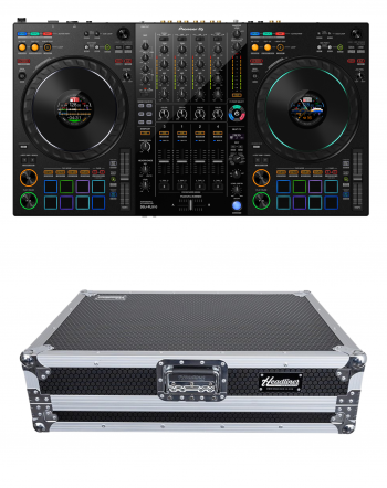Pioneer DJ DDJ-FLX10 + Headliner HL10022 Case Bundle