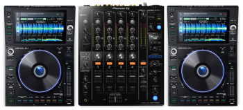 2x Denon DJ SC6000 Players + Pioneer DJ DJM-750MK2 Mixer Bundle