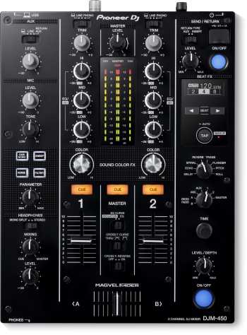 Pioneer DJ DJM-450 - 2-Channel DJ Mixer 