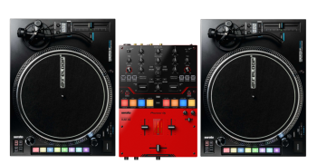 Pioneer DJ DJM-S5 Mixer + Reloop RP-8000 MK2 Turntables Bundle 