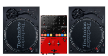 Pioneer DJ DJM-S5 Mixer + 2x Technics SL-1200MK7 Bundle